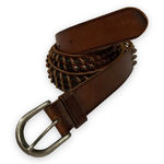 J.Crew EUC  3D Embellished Leather‎ Belt Photo 0