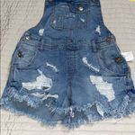 Rue 21  size 2 denim short overalls new with tags Photo 5