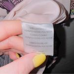 Badgley Mischka Women's Pink and Green V Neck Flutter 3/4 Sleeve Blouse Top Photo 6