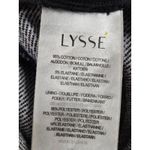 Lysse  Women Slimming Crop Pants Small Blue White Striped Shapeware Zipper Ankle Photo 3