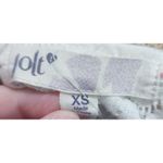 Jolt  XS Tank Top Embroidered Floral Pink White Boho Summer Photo 3