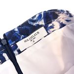 MM.LaFleur The Cobble Hill Floral Print Cotton Pencil Skirt Blue Navy White 10 Photo 9