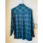 Michael Stars Plaid Boyfriend Button up Shirt Xsmall Womens Top Photo 5