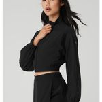 Alo Yoga  Clubhouse Black Women's Jacket Photo 2