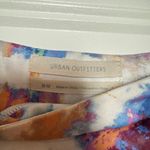 Urban Outfitters  Blue and Orange Abstract Maxi Skirt Photo 1