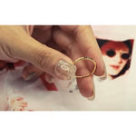 Boutique Dainty Black Onyx Yellow Gold Ring |‎ Gold S925 Photo 10