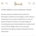 Kurt Geiger NEW  London Kensington Sneakers Leather Multi Color Sz. 6 Retail $260 Photo 12