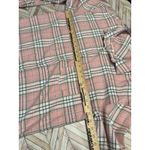 Vine & Love Pink Plaid Button Up Shirt Long Sleeve Collared Women's Size M Photo 7