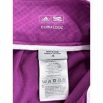 Adidas  Climacool Skirt Skort Women's 4 Purple Check Lined Slash Pockets Zip Fly Photo 3