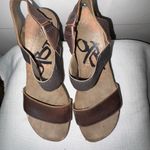 OTBT  Metallic Brown Wedge Sandals Bushnell  8M Photo 3