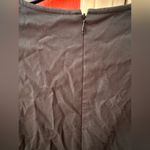 Classiques Entier Navy Sheath Lined Cap Sleeve Midi Dress Photo 5