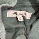 Madewell  Size XL Green Garment-Dyed Terry Zip-Up Sweatshirt Simply Sage NG568 Photo 2