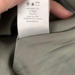 Heartloom Size L Amie Dress Satin Sage Green Maxi Slinky Slip Photo 5