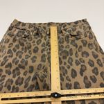 BLANKNYC Jeans Womens Size 28 Leopard Print The Reade Crop Skinny Pants Brown Photo 8