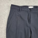 Talbots Womens Trousers 12 Black Straight Leg Pocket Stretch Casual Dress Attire Photo 6