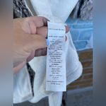 Pottery Barn  White Faux Fur Trim robe size medium Photo 10