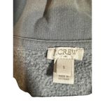 J.Crew Gray Long Sleeve Button Henley Cotton Blend Sweatshirt Women Sz S Photo 7
