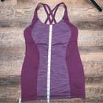 Lululemon Athletica Cross Back Tank Top with Built in Bra No Size Dot Photo 2