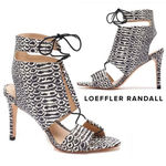 Loeffler Randall Scarlett Heels Lace Up Sandal Size 7.5 Photo 1
