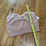 Sandro  NWT Ivy Wool Camisole In Powder Pink SIze 1 (Small) Photo 8