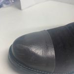 VERA GOMMA Leather Italian Boots Black Size EU 38, US Size 7.5‎ Made in Italy Photo 4