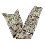 Vintage Paisley Silk Neck Scarf Long Handbag Handle Wrap Retro Boho Photo 2