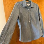 Vineyard Vines Women’s Shirt Blue Chambray Button Down Shirt Tunic Top Size 6 Photo 1