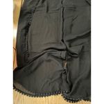 New Women’s Bon Voyage Sheer Pull on Swimsuit Cover up Pants Black size Medium Photo 2