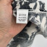 Cache Dark Floral Open Sweater Sz L Preppy Floral Old Money Asymmetrical Light Photo 8