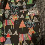 Women’s Christmas scrub top Gray Size M Photo 4