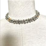 Stella & Dot silver and gold tone long necklace Photo 2