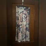 Rails  Anya Floral Print Satin Midi Skirt Size S Photo 1