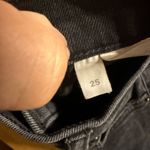 Reformation high & skinny crop black jeans 25 Photo 2