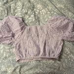 Sim & Sam  Gingham Puff Sleeve Top Photo 2