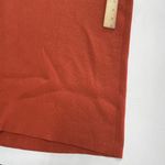 Ronny‎ Kobo Dress Womens Medium Orange Cut Out Knit Twisted Sweater Mock Neck Photo 7