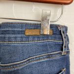 Articles of Society Womens Jeans Size 25 Blue Cropped Mid Rise Skinny Fit Button Photo 2
