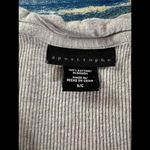 Apostrophe Oatmeal Colored Ribbed Tank Top Size Small Tan Photo 4