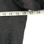 CeCe  Off Shoulder Blouse Womens S Black Tiered Balloon Sleeve Boho Chic Romantic Photo 6