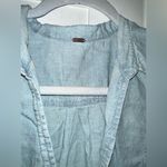 Free People (Reworked)  Ready or Not Chambray Top In Color Rumi Wash Photo 6