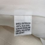 Talbots Vintage  Silk Satin Ivory Jacket Photo 11