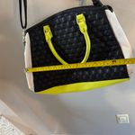 Betsey Johnson  Neon Yellow Heart Purse Photo 5