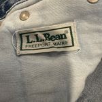 VINTAGE 90s LL BEAN High Waist Straight Tapered Leg Jeans Light Wash Sz12 petite Blue Size 12P Photo 4