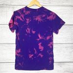 Gildan Hand Dyed Purple & Pink Tie Dye T-Shirt Size Small Photo 2