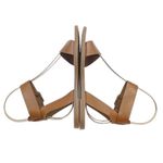 Madewell The Boardwalk Ankle-Strap Sandal English Saddle Brown Leather Size 7.5 Photo 10