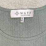 WAYF Sage Short Ribbed Crop Top - Small Photo 3