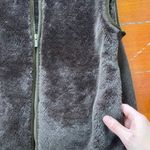 Banana Republic  Faux Fur Brown Sleeveless Full Zip Vest - Size XL Photo 5