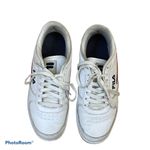 FILA  white lace up stripe basketball sneaker size 9 Photo 5