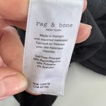 Rag and Bone Sweater Womens Small Black Hudson Curved Hem Knit Pullover Photo 5