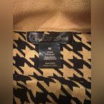 Houndstooth Black and yellow  mini skirt and crop top set Photo 1