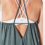 Lululemon ‎ Tighten Up Tank Sea Steel Green Photo 2